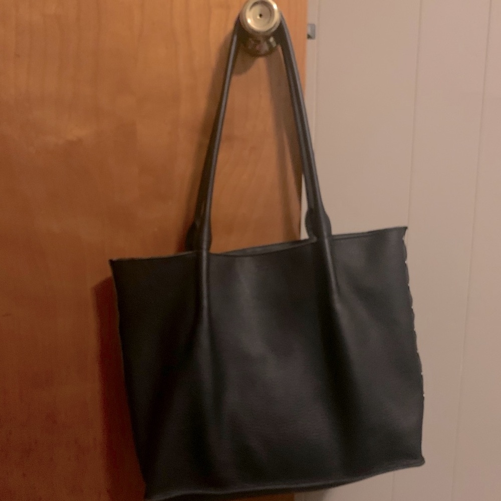 COPY - Hammitt Tote Oliver zip black/gun metal